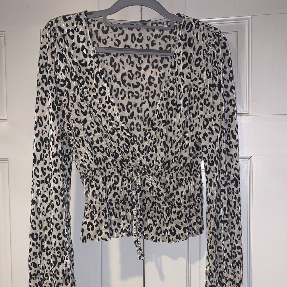 Zara Leopard Print Women's Top